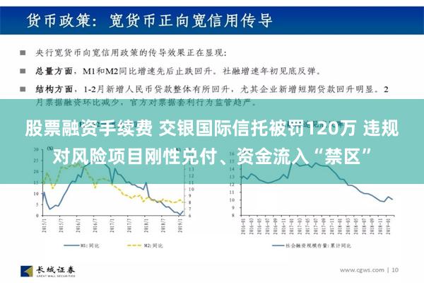 股票融资手续费 交银国际信托被罚120万 违规对风险项目刚性兑付、资金流入“禁区”