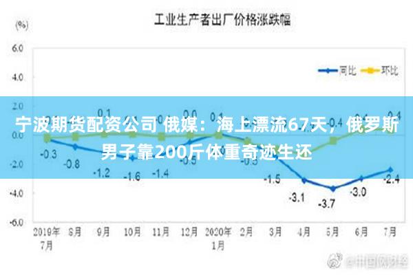 宁波期货配资公司 俄媒：海上漂流67天，俄罗斯男子靠200斤体重奇迹生还